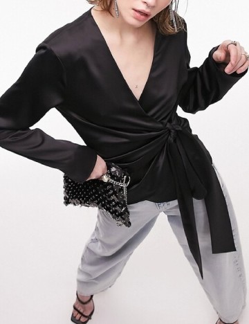 Bluza Top Shop, negru