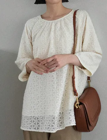 Bluza Dazy, crem