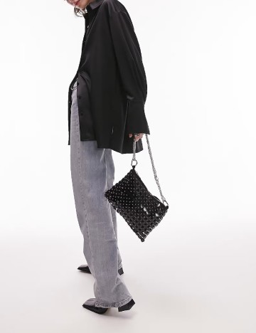 Camasa Top Shop, negru