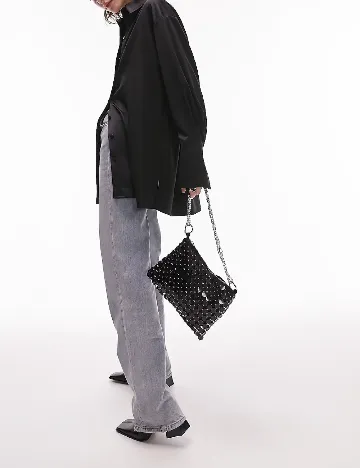 Camasa Top Shop, negru