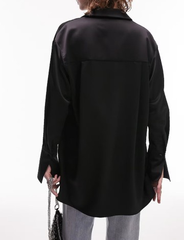 Camasa Top Shop, negru