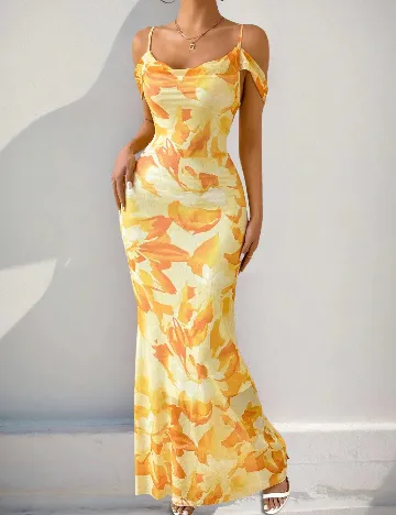 Rochie lunga SHEIN, galben