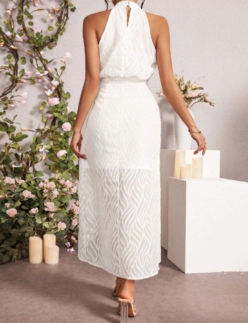 Rochie medie SHEIN, alb