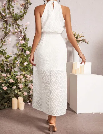Rochie medie SHEIN, alb