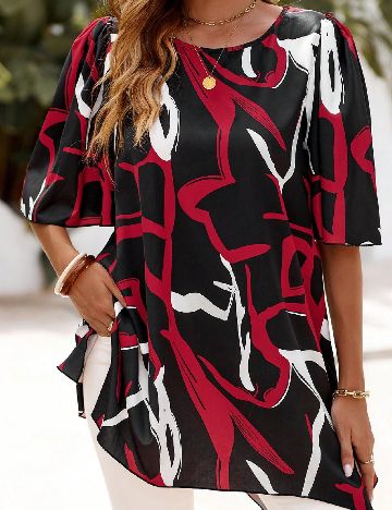 Bluza Emery Rose, negru