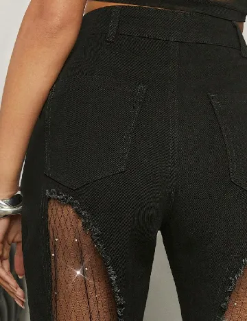 Blugi SHEIN, negru Negru
