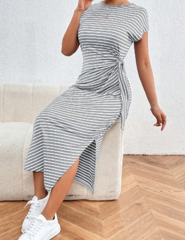 Rochie medie SHEIN, gri