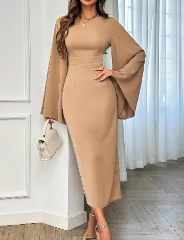 Rochie lunga SHEIN, maro Maro