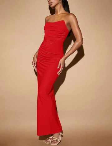 Rochie lunga SHEIN, rosu