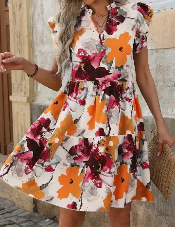 Rochie scurta SHEIN, mix culori Mix culori