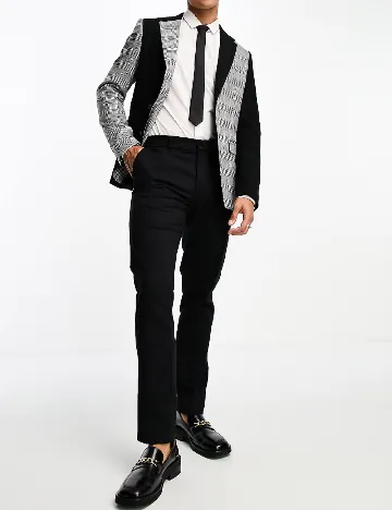 Sacou Devil s Advocate, negru/gri