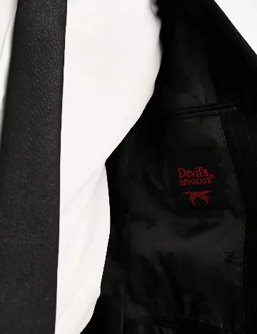 Sacou Devil s Advocate, negru/gri