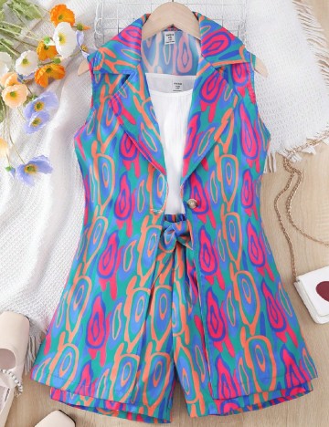 Compleu Shein Kids, mix culori