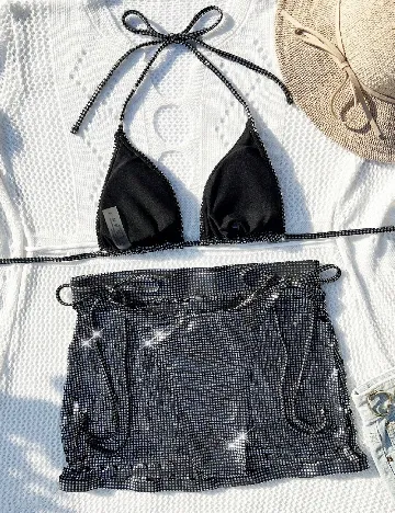 Costum de baie SHEIN, gri
