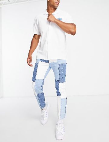 Blugi Pacsun, albastru