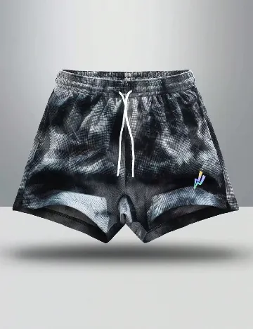 Pantaloni scurti SHEIN, negru
