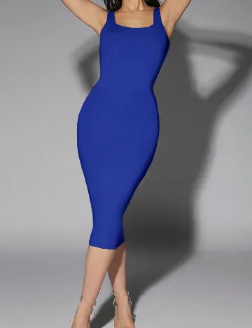 Rochie medie SHEIN, albastru