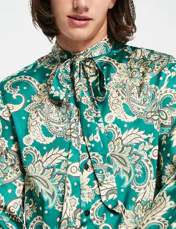 Camasa ASOS, verde