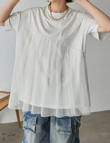 Tricou SHEIN, alb