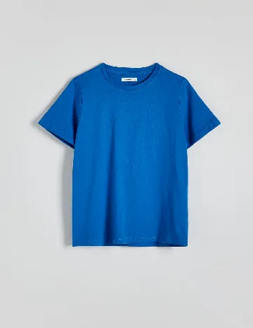 Tricou Reserved, albastru Albastru
