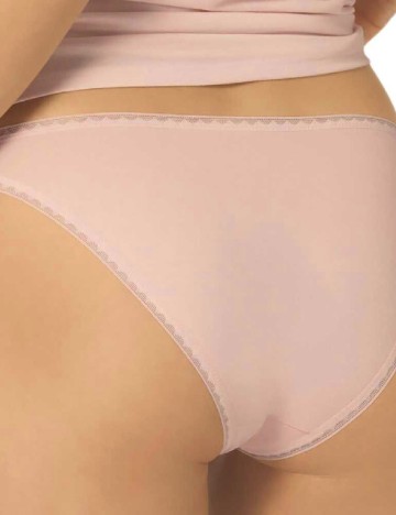 Set chiloti 2 perechi Sloggi by Triumph, roz/crem