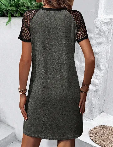 Rochie scurta SHEIN, gri