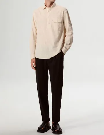 Camasa Reserved, crem