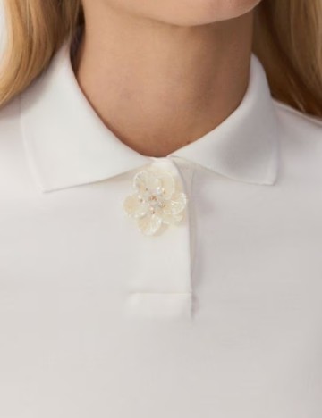 Tricou Reserved, alb