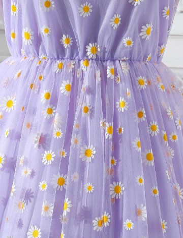 Rochie medie Shein Kids, mov