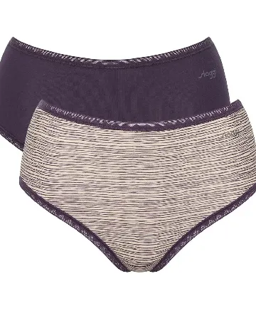 Set chiloti 2 perechi Sloggi by Triumph, mix culori