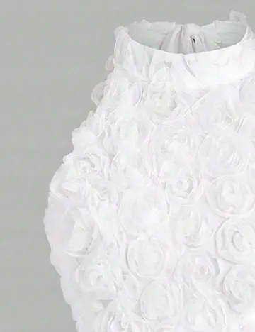 Rochie scurta SHEIN, alb
