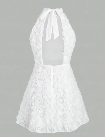 Rochie scurta SHEIN, alb