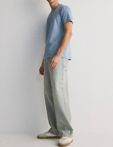 Tricou Reserved, albastru
