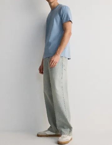 Tricou Reserved, albastru