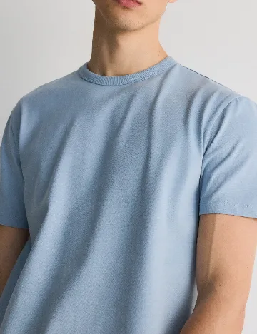 Tricou Reserved, albastru