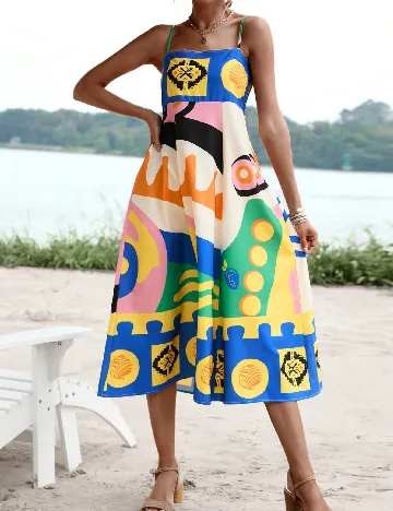 Rochie medie SHEIN, mix culori Mix culori