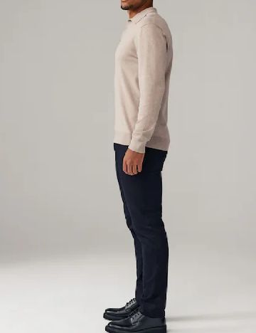 Set pantaloni 2 perechi Topman, albastru/crem