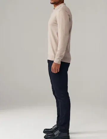 Set pantaloni 2 perechi Topman, albastru/crem