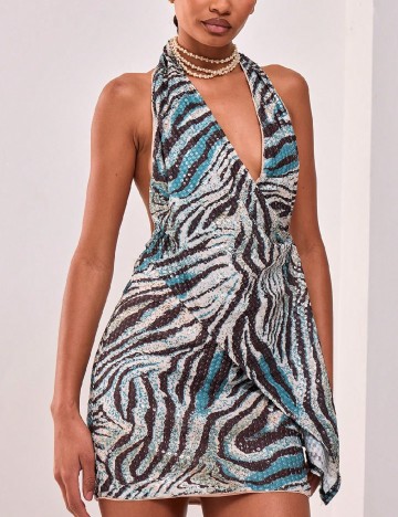 Rochie scurta SHEIN, mix culori