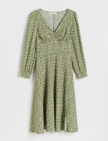 Rochie medie Reserved, verde