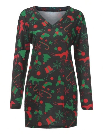 Bluza SHEIN CURVE, negru