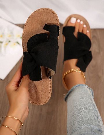 Slapi SHEIN, negru