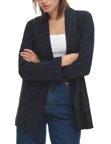 Blazer Reserved, bleumarin inchis