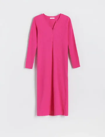 Rochie medie Reserved, roz