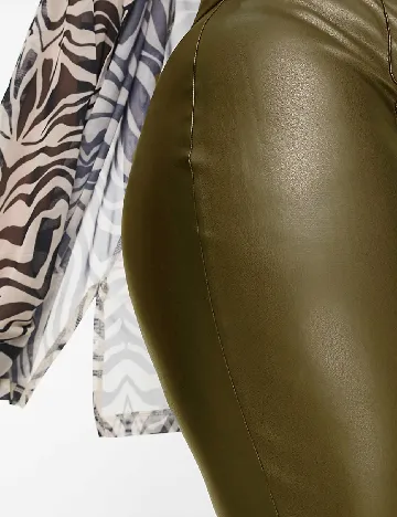 Pantaloni ASOS Curve, kaki