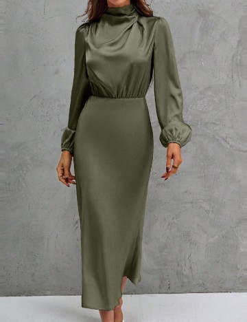 Rochie lunga SHEIN, verde