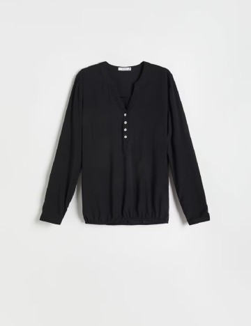 Bluza Reserved, negru