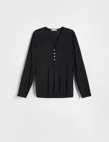 Bluza Reserved, negru