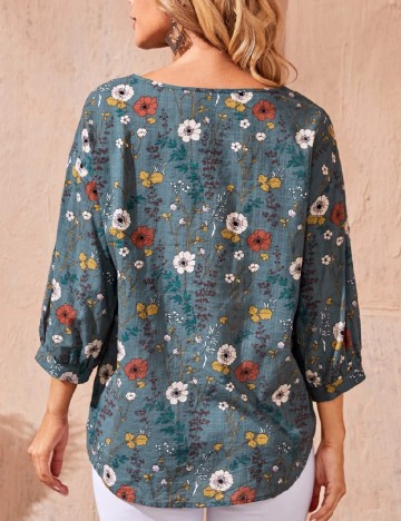 Bluza Emery Rose Curve, verde