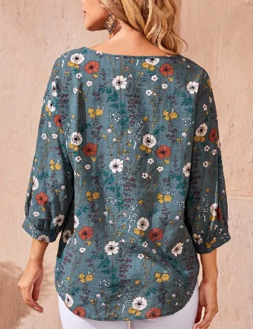 Bluza Emery Rose Curve, verde Verde